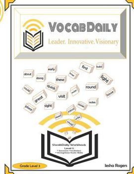 Paperback Vocabdaily Workbook Level 5: Leader. Innovative. Visionary Book