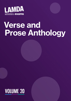 Paperback Lamda Verse and Prose Anthology: Volume 20 Book