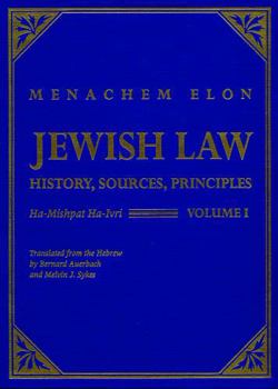 Hardcover Jewish Law, 4-Volume Set: History, Sources, Principles Book