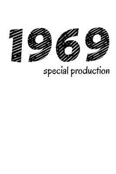 Paperback 1969 special production: A5 checkered notebook / notebook / exercise book / math booklet for 50th birthday Book