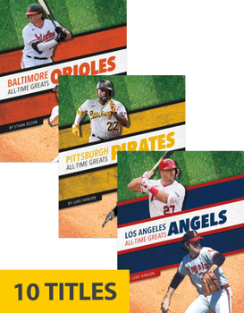Paperback Mlb All-Time Greats Set 3 (Set of 10) Book