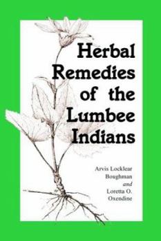 Paperback Herbal Remedies of the Lumbee Indians Book