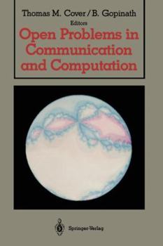 Paperback Open Problems in Communication and Computation Book