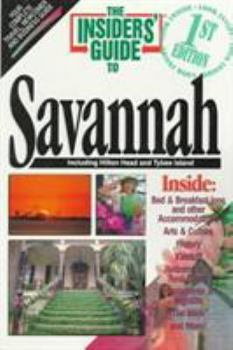 Paperback The Insiders' Guide to Savannah Book