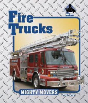 Library Binding Fire Trucks Book