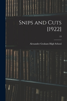 Paperback Snips and Cuts [1922]; 13 Book