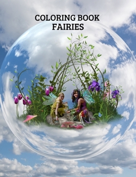 Paperback Coloring book. Fairies. Book