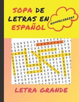 Sopa de letras en Español (Spanish Edition)