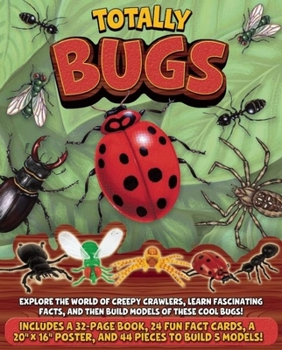 Paperback Totally Bugs [With Poster and 5 Models] Book