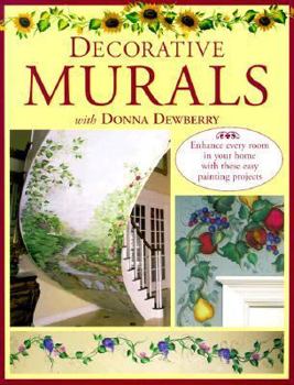 Paperback Decorative Murals with Donna Dewberry Book