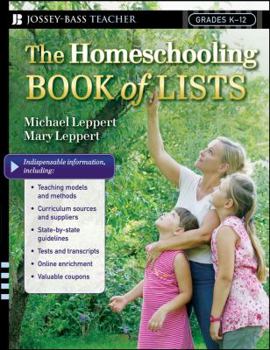 Paperback The Homeschooling Book of Lists: Grades K-12 Book