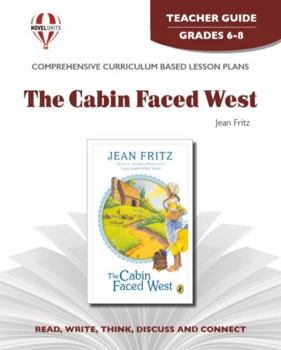Paperback The Cabin Faced West - Teacher Guide by Novel Units, Inc. Book