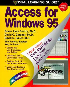 Paperback Access for Windows 95: The Visual Learning Guide Book
