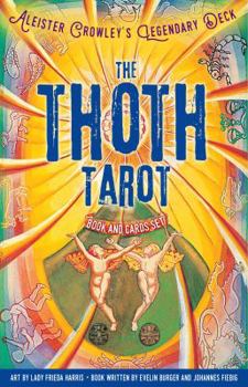 Paperback The Thoth Tarot Book and Cards Set: Aleister Crowley's Legendary Deck Book