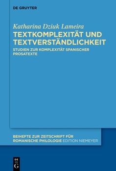Hardcover Textkomplexität und Textverständlichkeit [German] Book