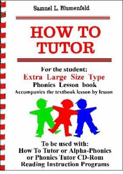 Paperback How to Tutor Large Size Type Student Lesson Book