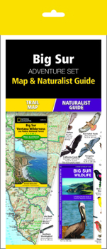 Loose Leaf Big Sur Adventure Set: Trail Map & Wildlife Guide [With Charts] Book