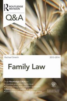 Paperback Q&A Family Law 2013-2014 Book