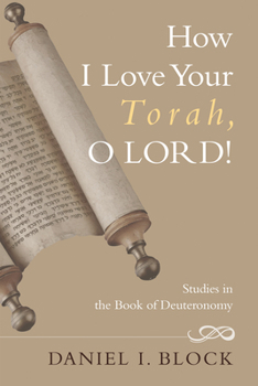 Paperback How I Love Your Torah, O LORD! Book