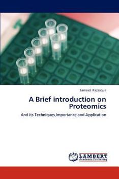 Paperback A Brief introduction on Proteomics Book