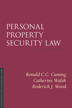 Paperback Personal Property Security Law, 3/E Book