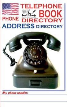 Paperback TELEPHONE PHONE BOOK ADDRESS DIRECTORY - Telefon - und Adressbuch Book