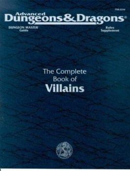 Paperback Complete Book of Villains, Dmgr6: Advanced Dungeons and Dragons Accessory Book