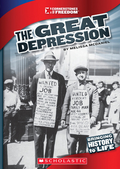 Paperback The Great Depression (Cornerstones of Freedom: Third Series) Book