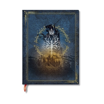 The Crown Reclaimed Journal Mini Custom Lined Hardcover, 176pg, 85gsm by Paperblanks (the Lord of the Rings Collection)