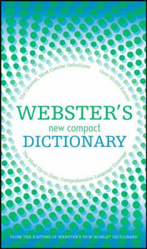 Paperback Webster's New Compact Dictionary Book