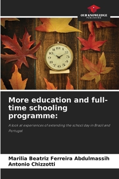 Paperback More education and full-time schooling programme Book