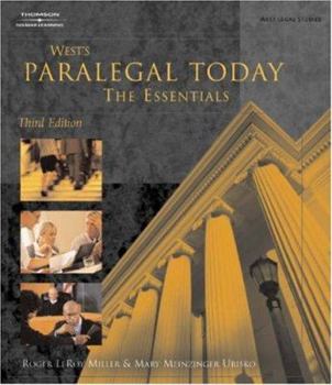 West's Paralegal Today: The Legal Team At Work