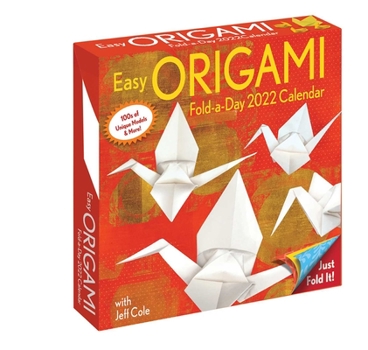 Calendar Easy Origami 2022 Fold-A-Day Calendar Book