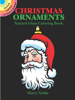 Paperback Christmas Ornaments Stained Glass Coloring Book