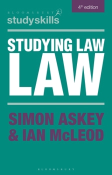 Paperback Studying Law Book