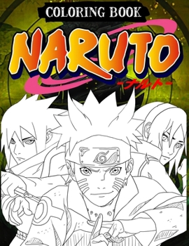 Paperback Naruto Coloring Book