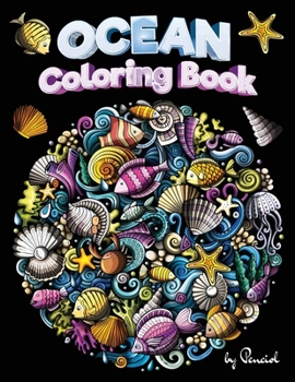 Paperback Ocean Coloring Book