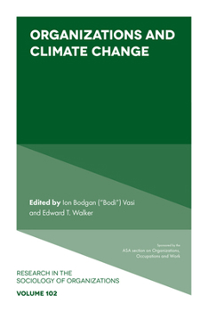 Hardcover Organizations and Climate Change Book