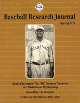 Paperback Baseball Research Journal (Brj), Volume 46 #1 Book