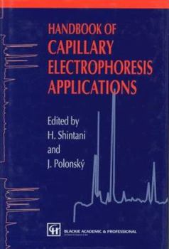Hardcover Handbook of Capillary Electrophoresis Applications Book