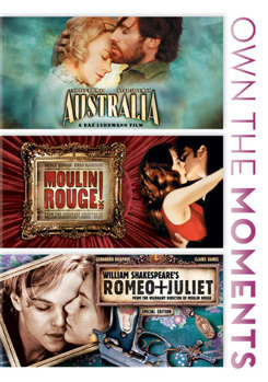DVD Australia / Moulin Rouge / Romeo & Juliet Book