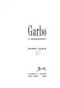Hardcover Garbo: A Biography Book