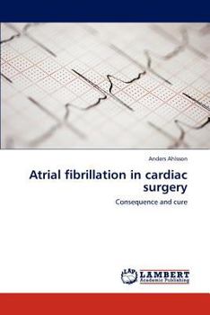 Paperback Atrial fibrillation in cardiac surgery Book