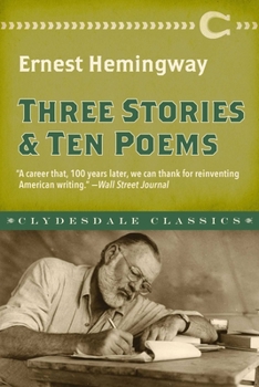 Paperback Three Stories and Ten Poems Book