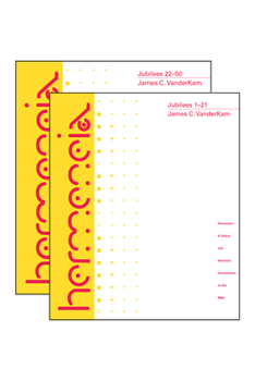 Hardcover Jubilees: A Commentary in Two Volumes Book