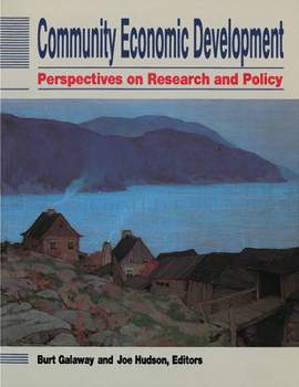 Paperback Community Economic Development: Perspectives on Research and Policy Book