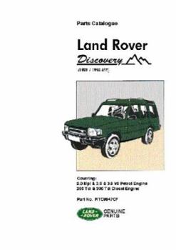 Paperback Land Rover Discovery Parts Cat 1989-98 Book