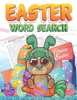 Paperback Easter Word Search: Spring Word Search, Easter Large Print Word Searches For Kids and Adults Book