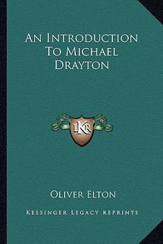 Paperback An Introduction To Michael Drayton Book