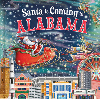 Hardcover Santa Is Coming to Alabama Book